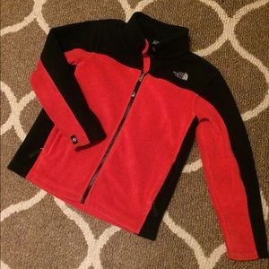The North Face Youth M fleece zip jacket
